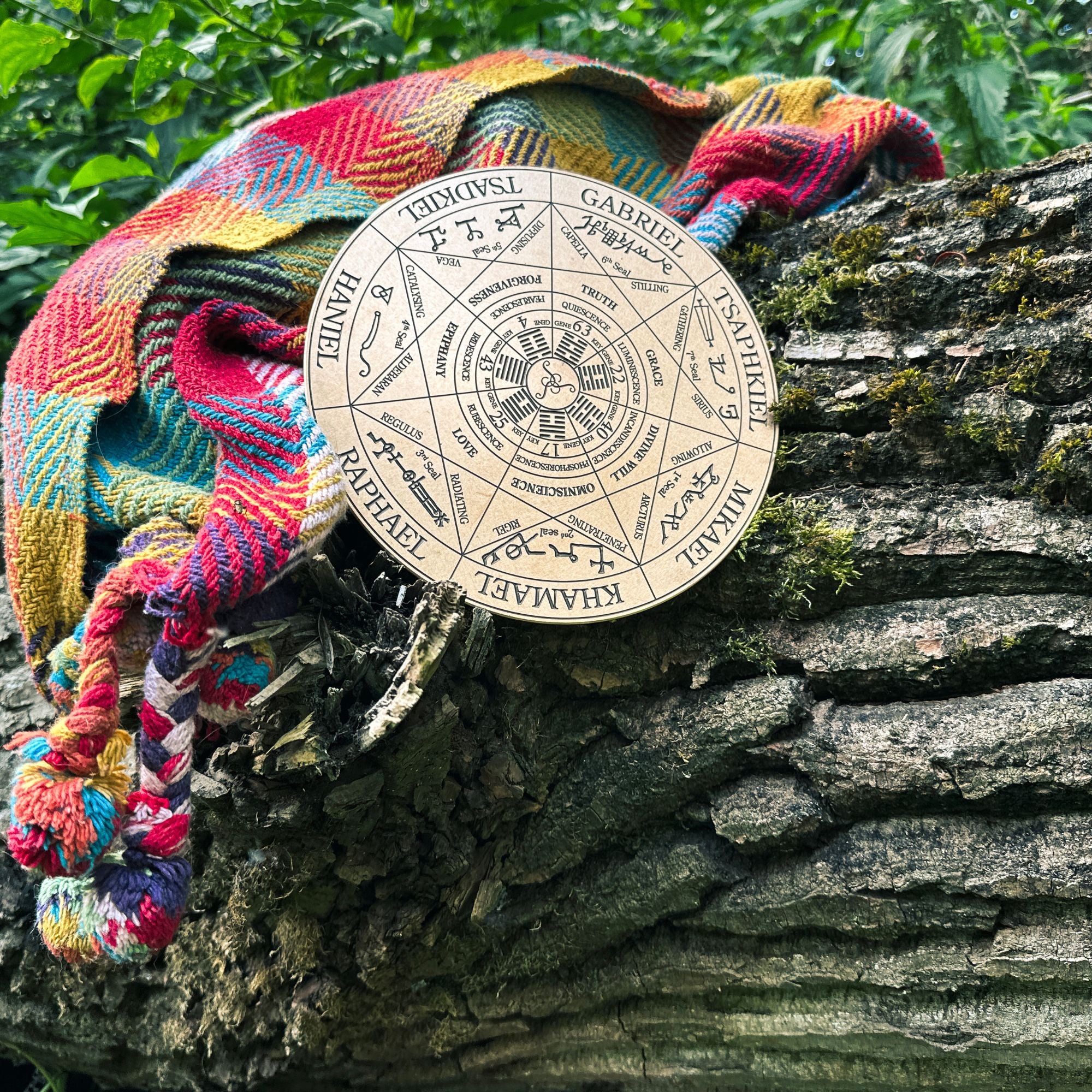 Seven Sacred Seals Angelic Mandala